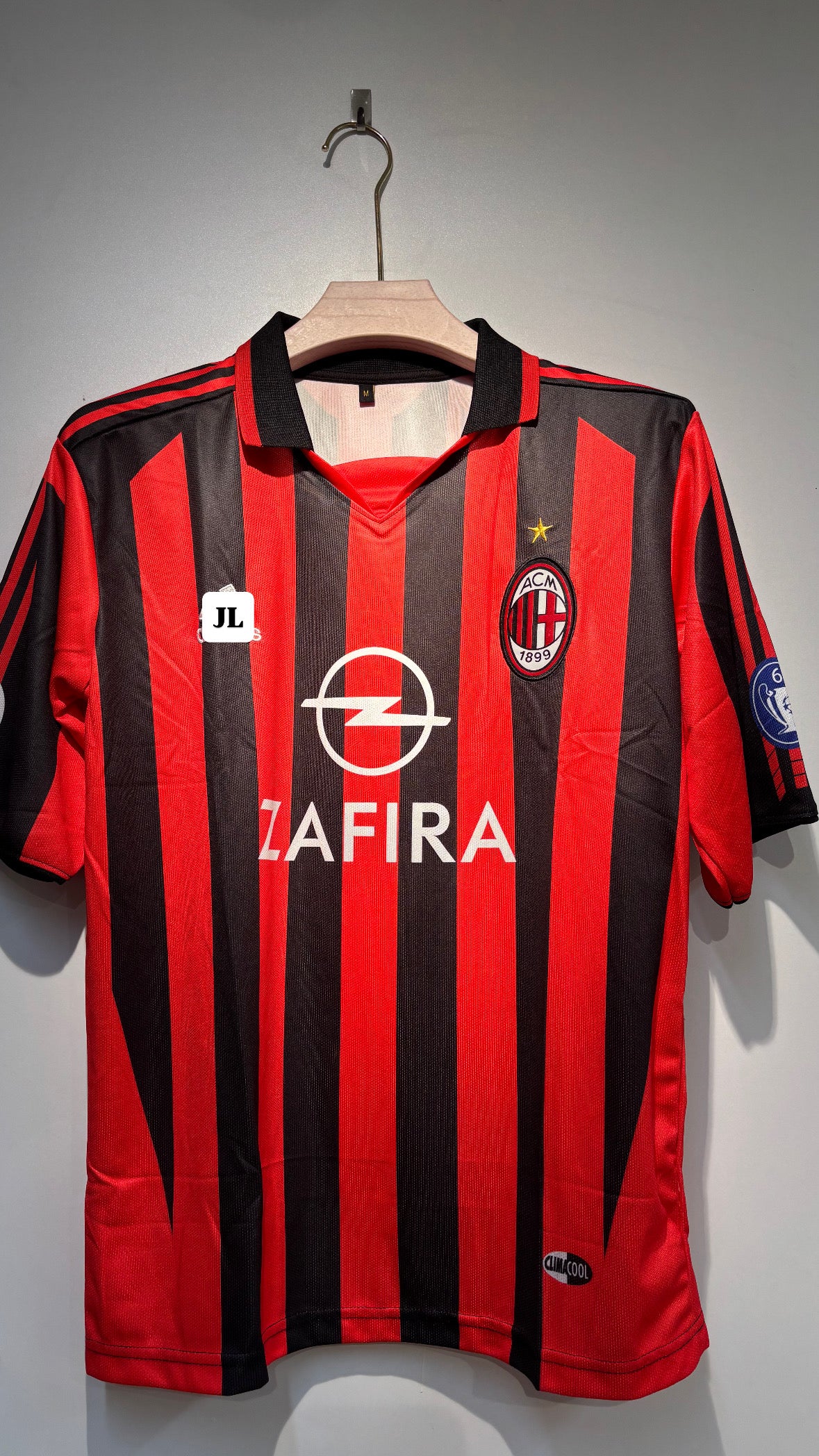 MALDINI AC MILAN POLO FIVE SLEEVE EMBROIDERY