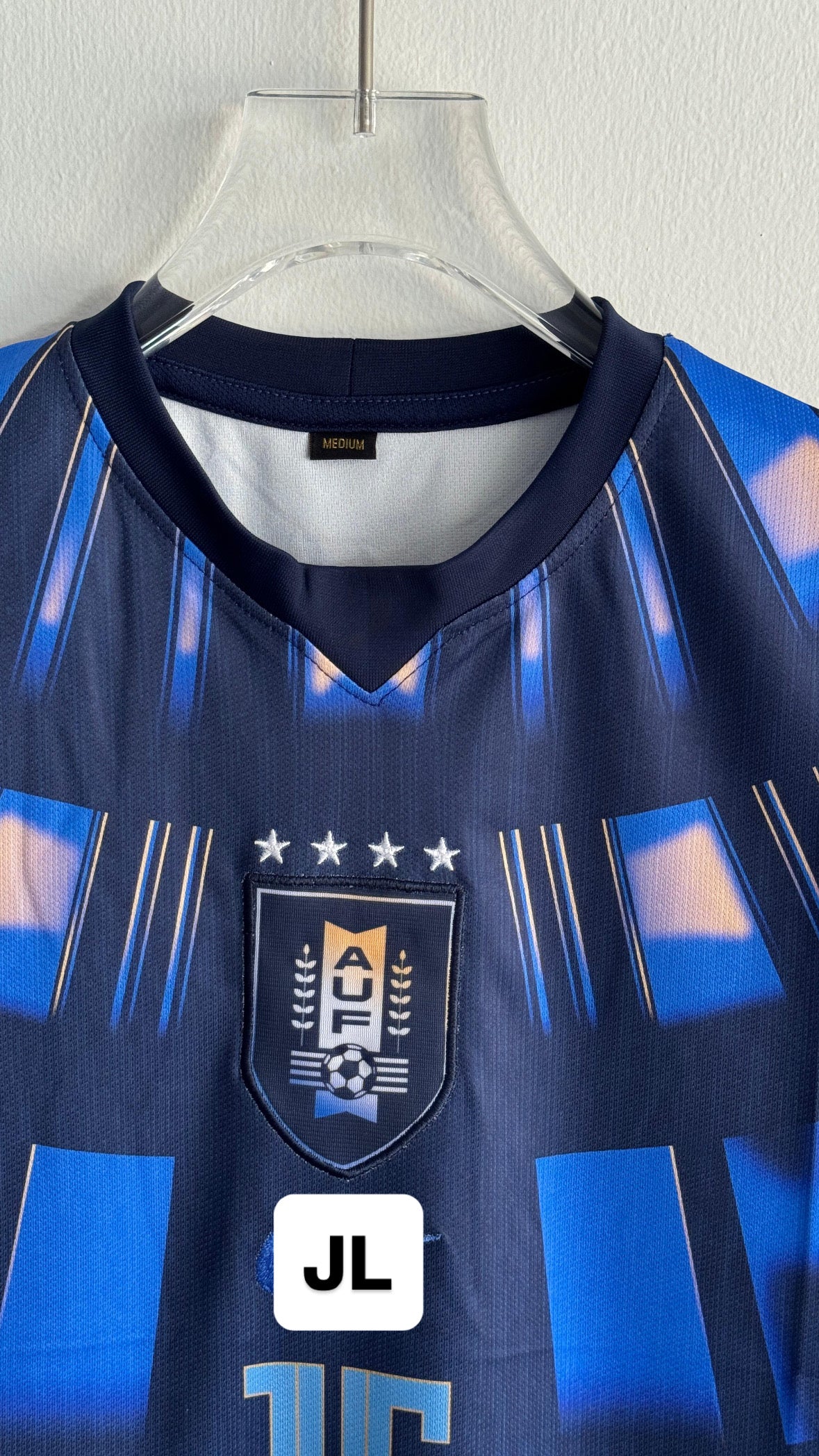 F.VALVERDE URUGUAY AWAY 2026 WORLD CUP EMBROIDERY
