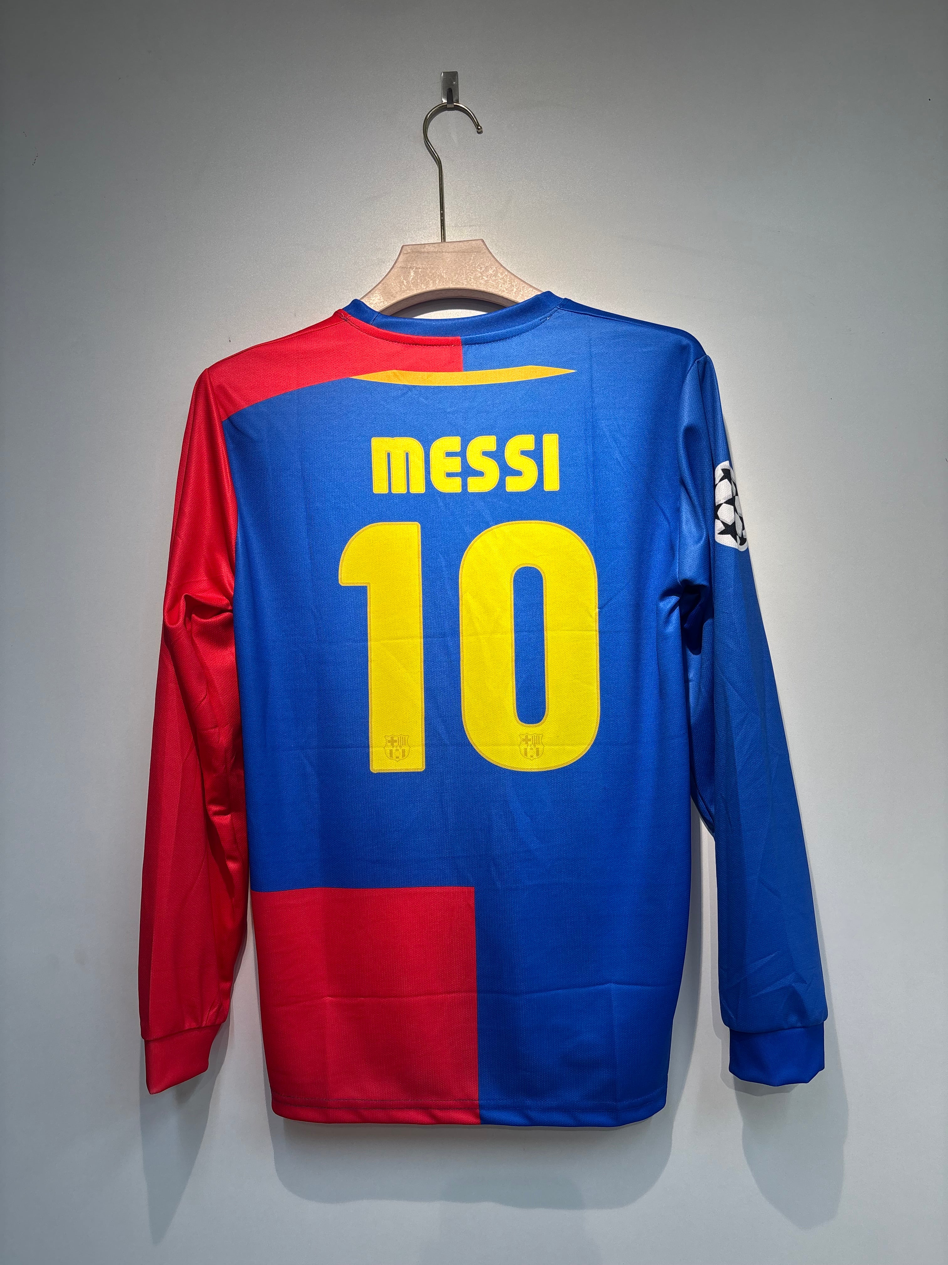 MESSI FC BARCELONA 2006 FULL SLEEVE EMBROIDERY