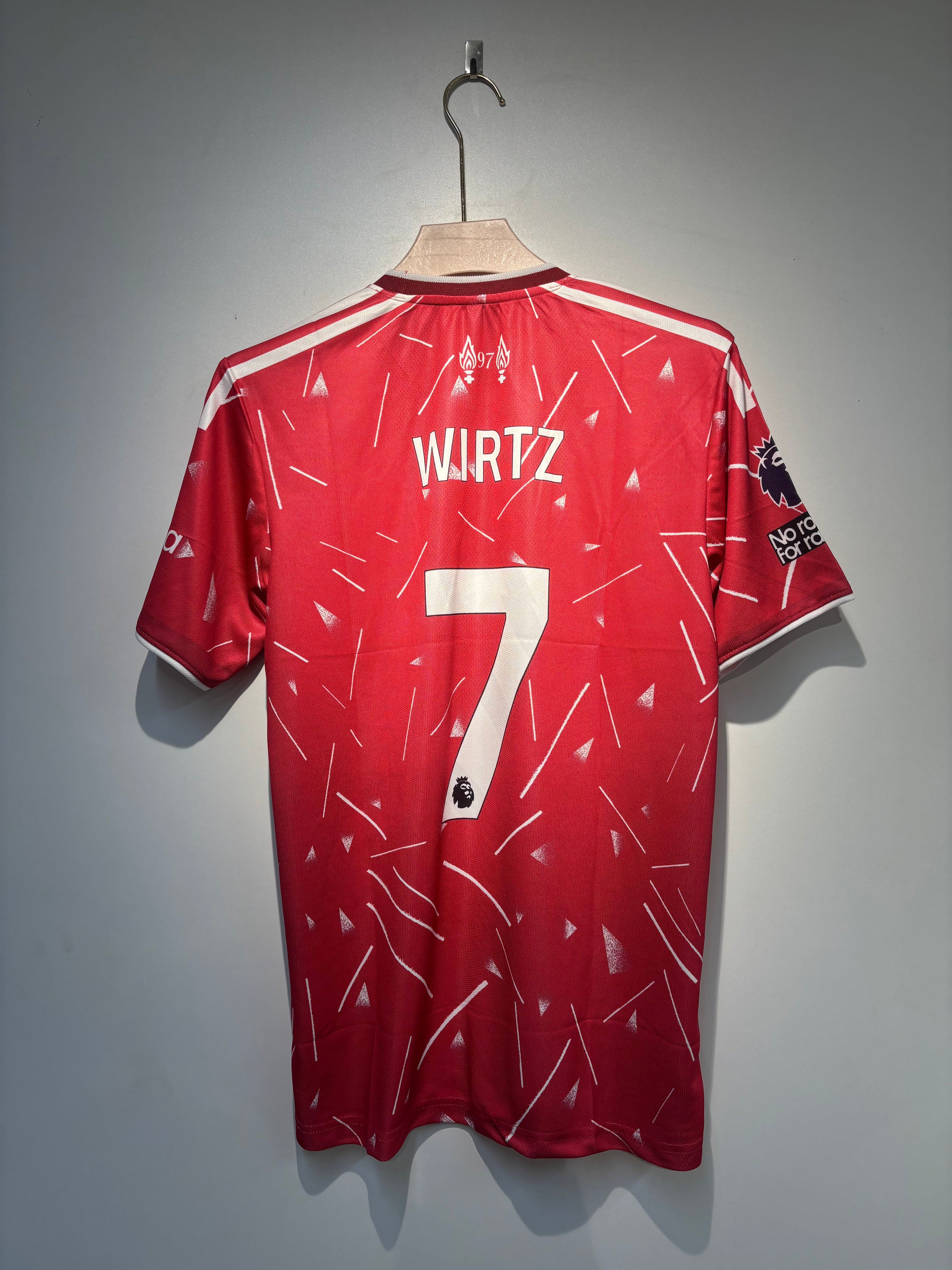 WIRTZ LIVERPOOL 2026-27 HOME KIT EMBROIDERY