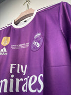 RONALDO REAL MADRID 2016/17 AWAY EMBROIDERY